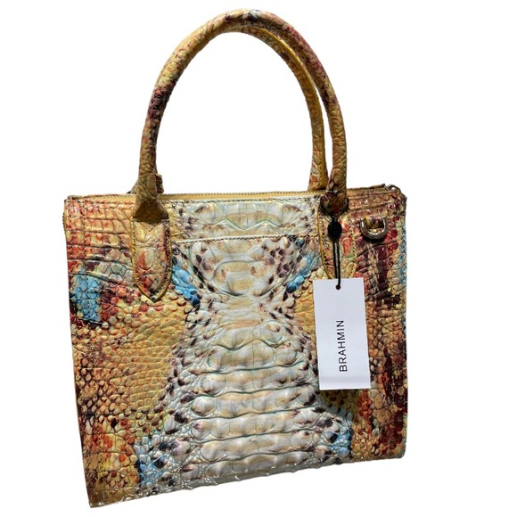 ************SOLD************NWT🐍BRAHMIN 2 PCS SET DESIGNER COLLECTIBLE BAG SET - Picture 5 of 10